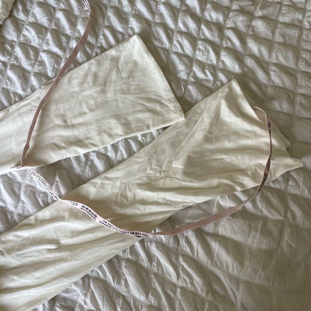 Oh Polly off white Jamila knit strapless jumpsuit - Picture 6 of 10